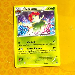 Bellossom Pokemon Card